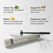 Bare Anatomy Expert Sleek Hair Finishing Stick | 100% Alcohol & Silicon Free | Baby Hair, Frizzy Hair & Flyaway Fixer | Non-Sticky & Non-Crunchy | Natural Sleek Finish With No Residue | 10ml, Gel