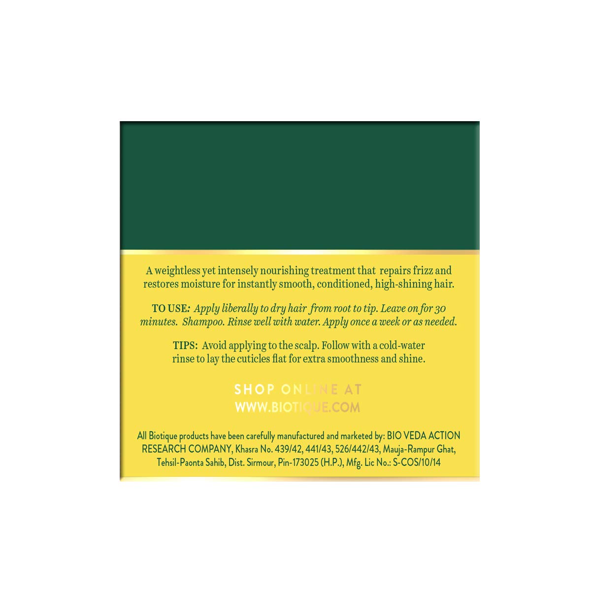 Biotique Banana Deeply Nourishing Hair Mask| Enriched with Natural Banana Extracts | Helps Strengthen, Hydrate & Smooth Normal to Dry Hair | Reduces Frizz, Breakage & Dryness | 175g (Pack of 1)