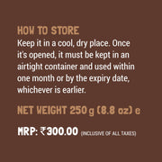 SLURRP FARM No Added Sugar,No Salt,Sprouted Ragi Powder,250 Gram