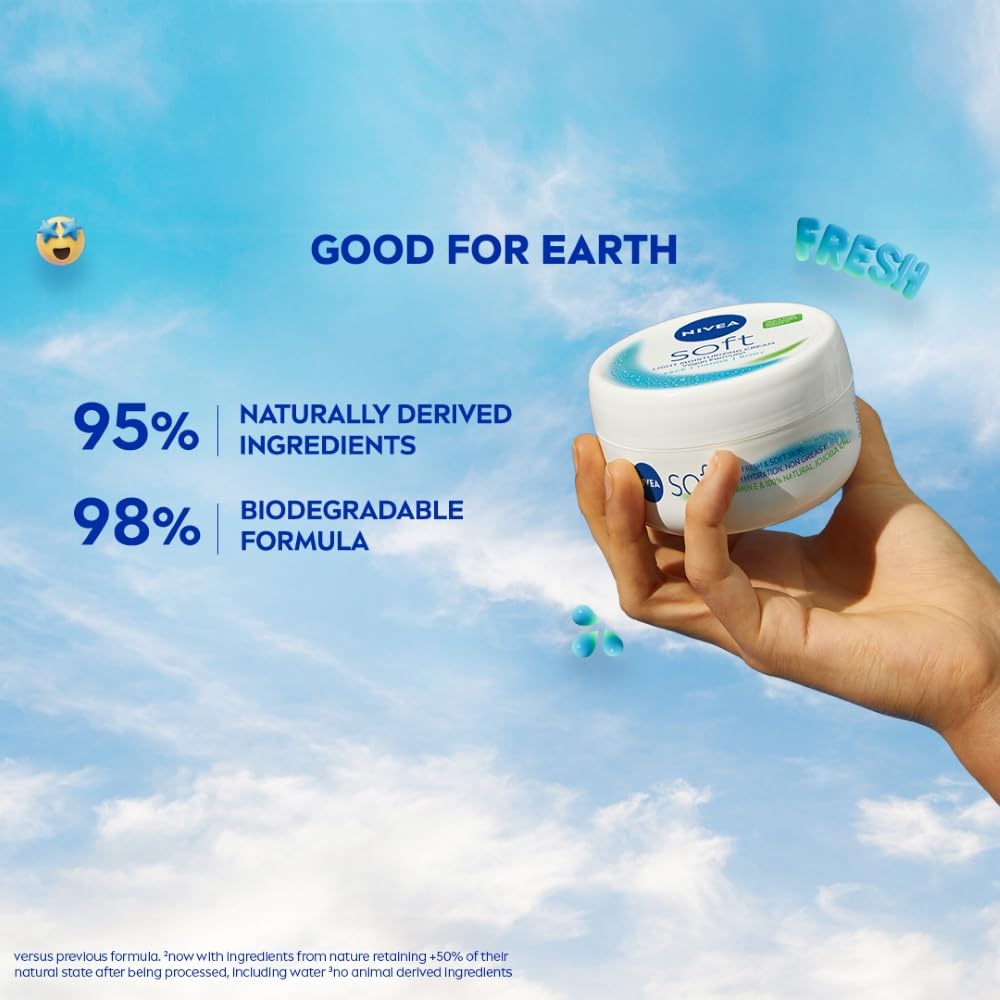 Nivea Soft Cream For Making Skin Smooth, Soft, Supple And Healthy 25ml