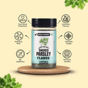 Urban Platter Whole Sun Dried Parsley Flakes Herb, 20g