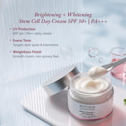 Biotique Professional Brightening + Whitening Stem Cell Day Cream SPF 30+ 50gm