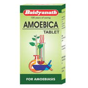 Baidyanath Asli Ayurved Amoebica I Ayurvedic Diarrhea Medicine I 740 g Pack of 1-100 Tab