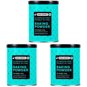 Urban Platter Aluminium-Free Baking Powder, 250 g (Pack of 3)