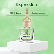 The Old Natural Car Perfume With Essential Oils | Car Perfume Diffuser With Wooden Lid | Car Fresheners Long Lasting | Car Perfumes (Pack Of 1 Expressions - 10ml)