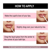 INSIGHT Long Wear Color Rich Lip Gloss – Frost | Ultra Glossy | Moisturising & Non-Sticky | Enriched with Jojoba Oil | Plumper, Fuller Lips | All Day Wear | 4ml