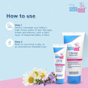 Sebamed Baby Cream Extra Soft|pH 5.5|Ideal for Dry Skin|50 ml (Pack of 4)