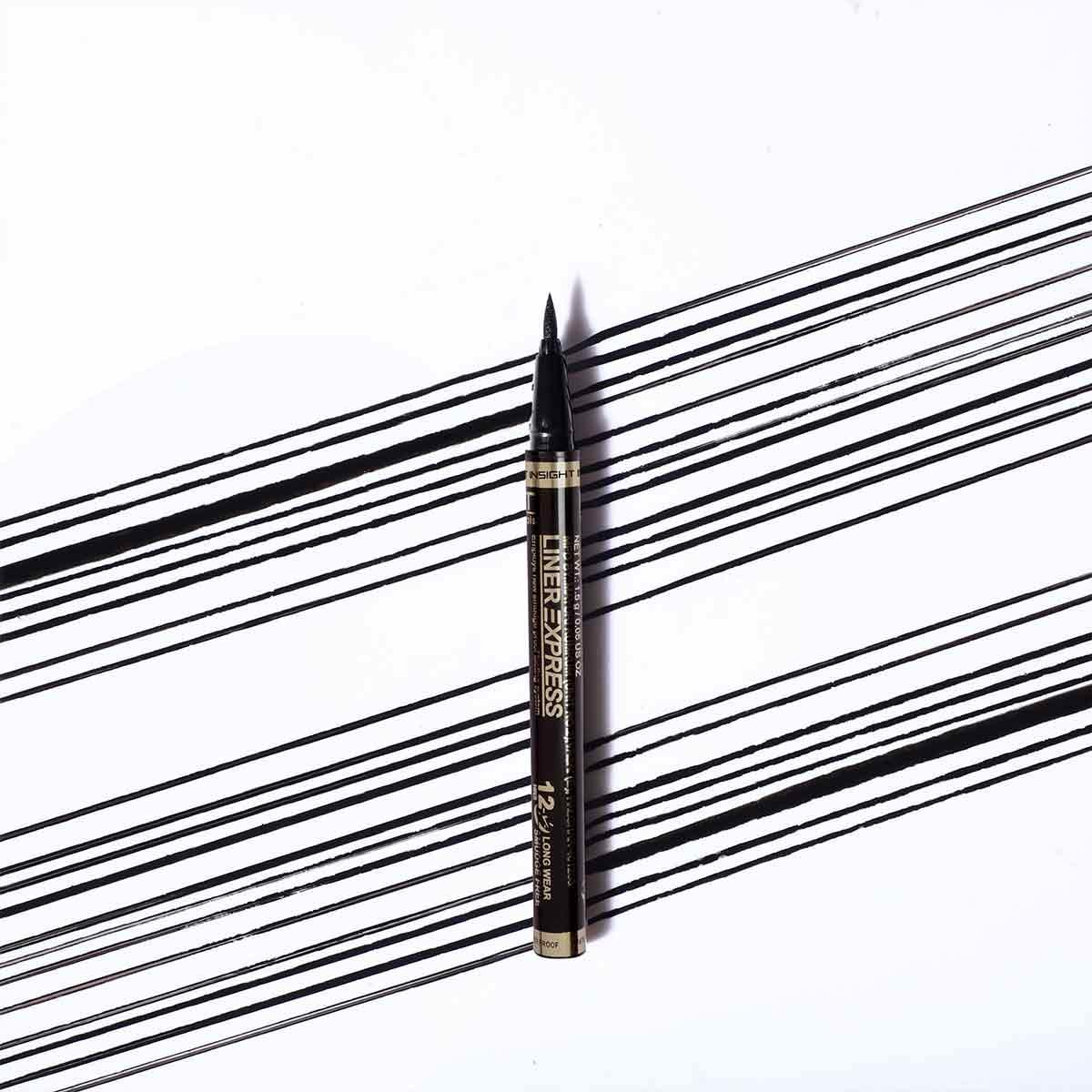 INSIGHT Liner Express Eye Pen - Black|Matte Finish|Quick Drying|Waterproof - 1.5g