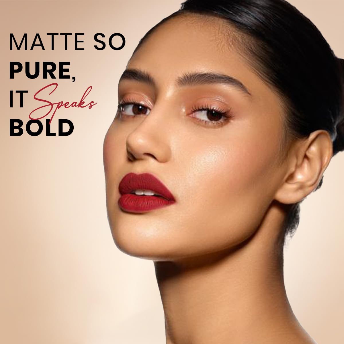INSIGHT Pure Matte Lipstick - Unmatchable| High Pigment, Long Lasting Smooth Matte Finish | Enriched with Vitamin E & Coconut Oil - 3.3 g (Pack of 2)
