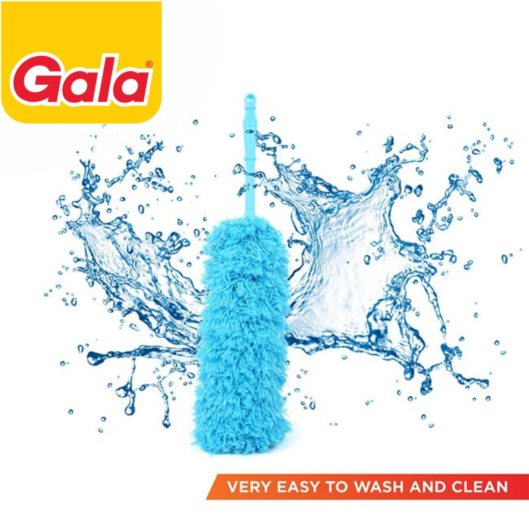 Gala Microfiber Duster, Multipurpose Duster for Home and Car Use, Dust Cleaner for Home Cleaning, Car dust cleaner (Blue)