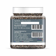 NatureVit Raw Chia Seeds 250g | Superfood for Eating | Rich in Omega-3, Fiber & Protein | Ideal for Weight Loss, Digestion & Energy | Gluten-Free & Vegan