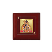 DIVINITI Banke Bihari Ji 24K Gold Plated MDF Photo Frame|Premium Religious Table Top Frame for Home, Office & Prayer Room|Luxury Spiritual Gift Item for Housewarming, Festive Gifting|10 x 10 CM