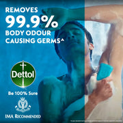 Dettol Icy Cool Bathing Soap Bar, 3X Intense Cooling, (2500g), 125g- Pack of 20