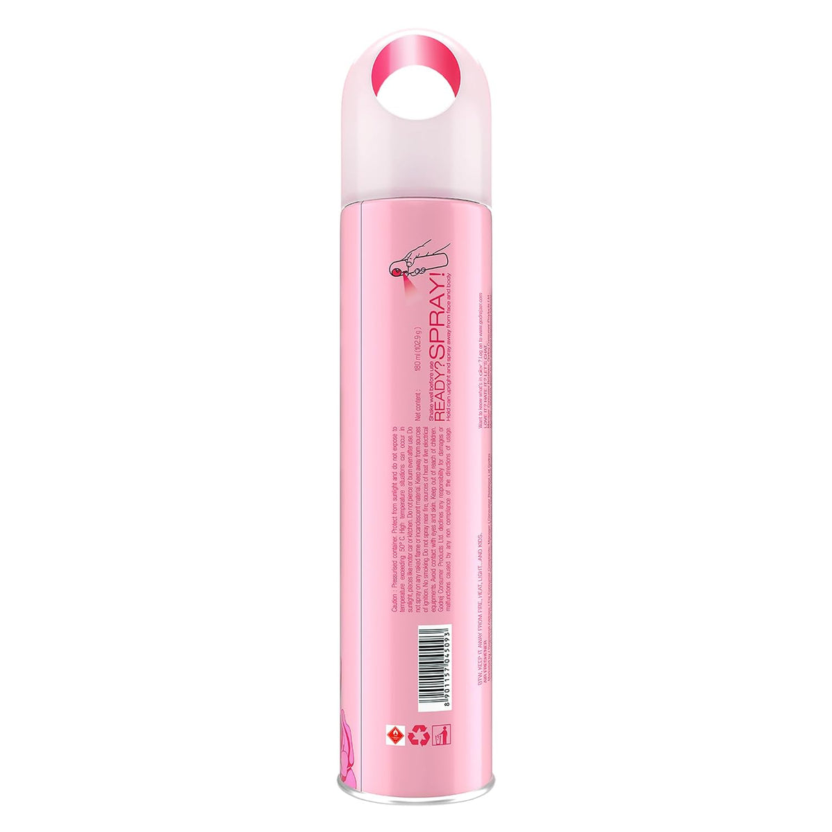 Godrej aer Spray | Room Freshener for Home & Office - Rose Blossom (180 ml) | Long-Lasting Fragrance