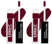 Insight Non Transfer Lip Color, Matte Finish, 4ml (20 Royal) (Pack of 2)