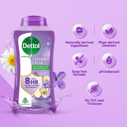 Dettol Body Wash and Shower Gel for Women and Men, Lavender Fresh- 250ml | 8hr long lasting fragrance