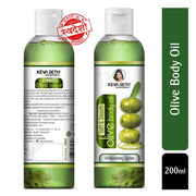 KEYA SETH AROMATHERAPY, DEVICE OF DROP Pure Olive, Sandalwood, Almond and Saffron Aromatherapy Soft and Smooth Fairness Body Oil (200ml)