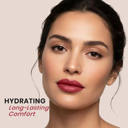 INSIGHT Cosmetics Crème Comfort Lipstick – High-Shine Gloss Finish| Hydrating | Deeply Nourishing | Butter Glide | Plumping Effect | Lightweight Feel & Radiant Lip Color (Sin In Silk) – 3.4 g