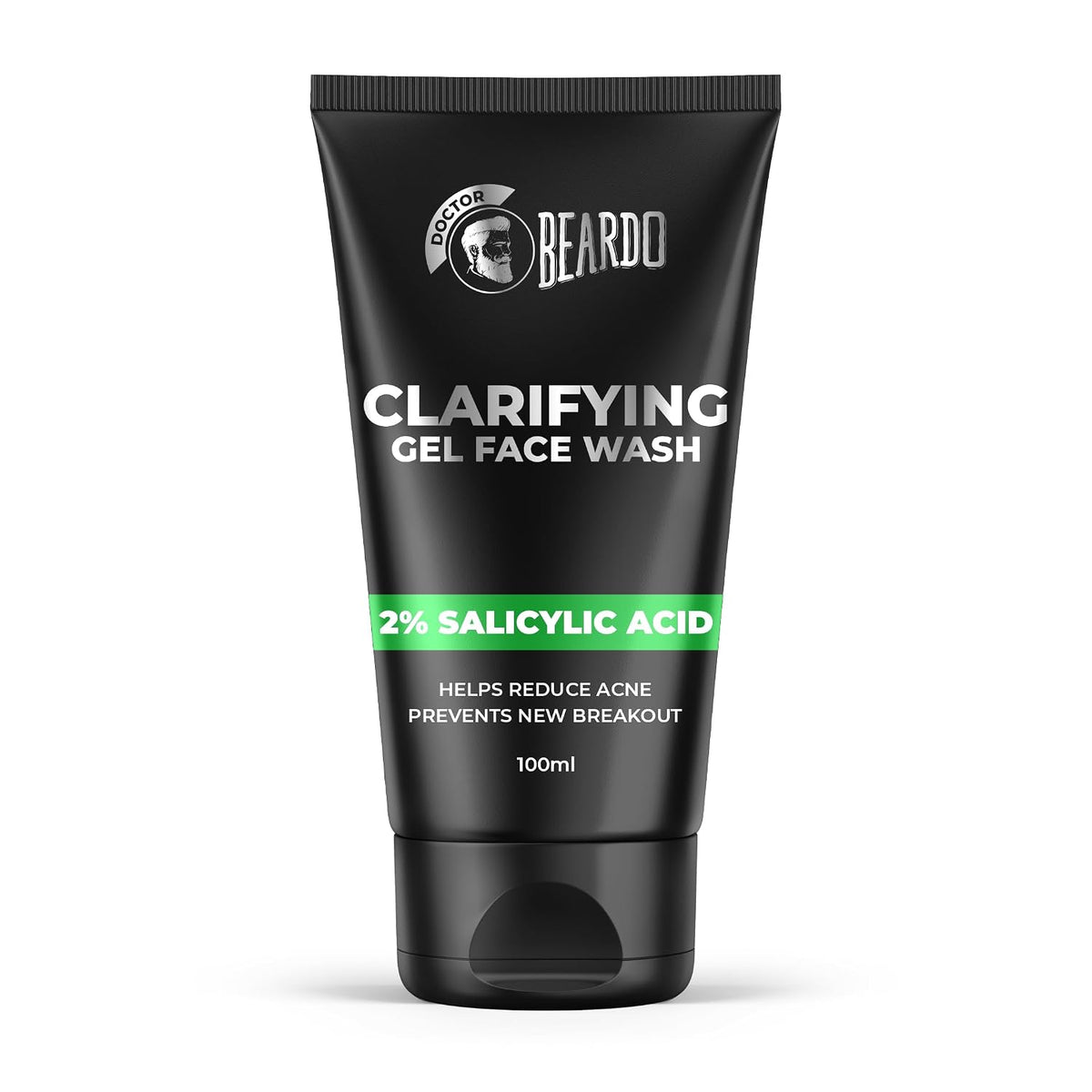 Beardo Clarifying Gel Face Wash for Men with Salicylic Acid | Anti Acne & Oil Control | Unclogs Pores, Reduces Blackheads, Gentle Daily Cleanser for Oily & Acne-Prone Skin – 100ml