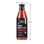 Urban Platter Extra Spicy Thai Bird's Eye Chilli in Vinegar, 975g