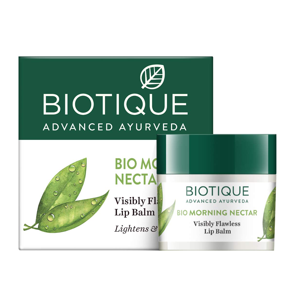 Biotique Bio Morning Nectar Lightening Visibly Flawless Lip Balm, 12g