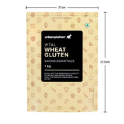 Urban Platter Vital Wheat Gluten, 1Kg (High-Protein Baking Essential | Key Ingredient for Seitan | Adds Elasticity & Structure | Ideal for Breads)