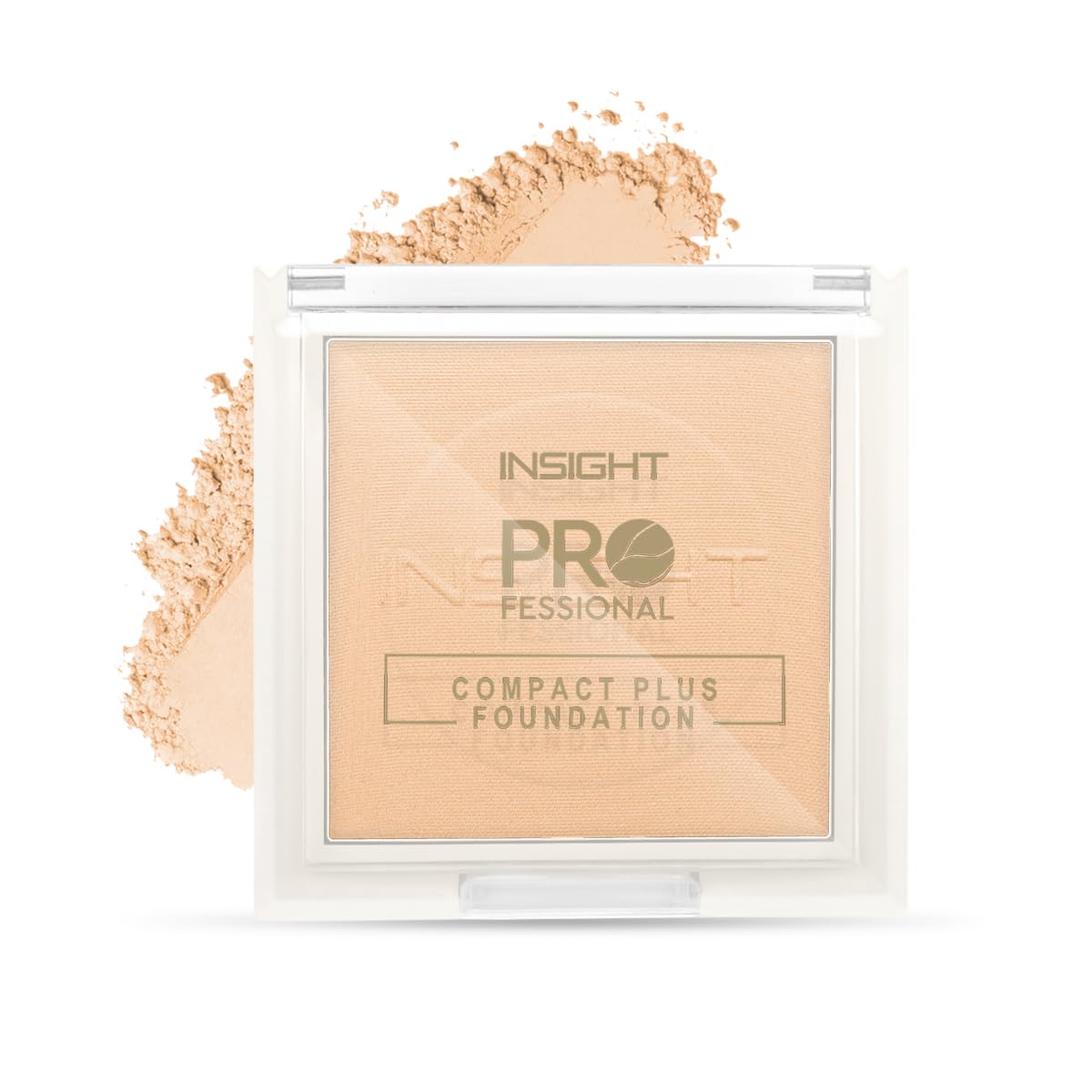 INSIGHT Professional Compact Plus Foundation 15g – Shade MNY18 | Creamy Pressed Powder Base with Flawless Coverage, Long Lasting & Smooth Finish