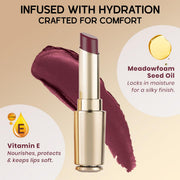 INSIGHT Air Whip Lipstick - Capital Chic| Blurred Matte Finish | Air Whipped Mousse Texture | Ultra Lightweight, Buildable Pigment | Hydrating Long Wear Comfort - 3.75g (Pack of 2)