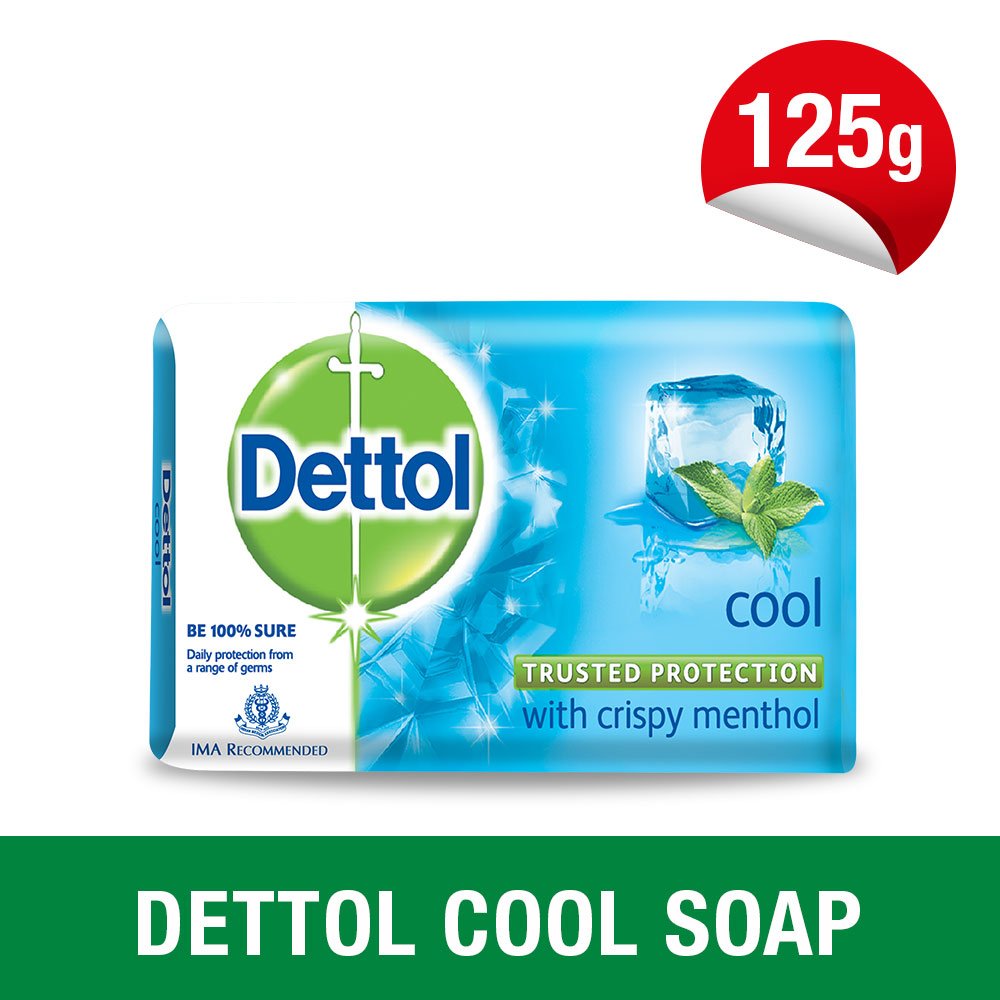 Dettol Cool Soap, 3x75g , 75g