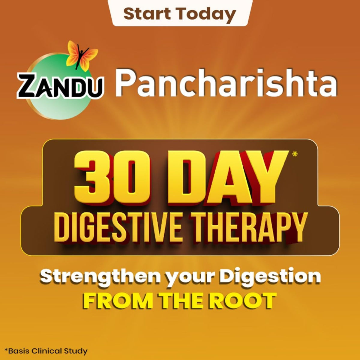 Zandu Pancharishta Ayurvedic Digestive Tonic | Suitable for Diabetics | 450ML | Relief from Regular Gas, Bloating, Acidity & Indigestion From the Root
