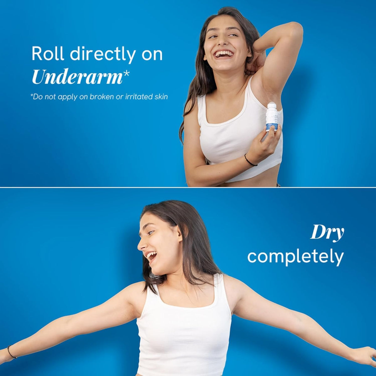 Be Bodywise 4% Underarm Roll on | 1% Salicylic Acid, 1% Mandelic Acid, 2% Lactic Acid | Reduces Underarm Pigmentation & Body Odor | Alcohol & Aluminum Free | For Normal to Dry Skin | 50 ml x 2