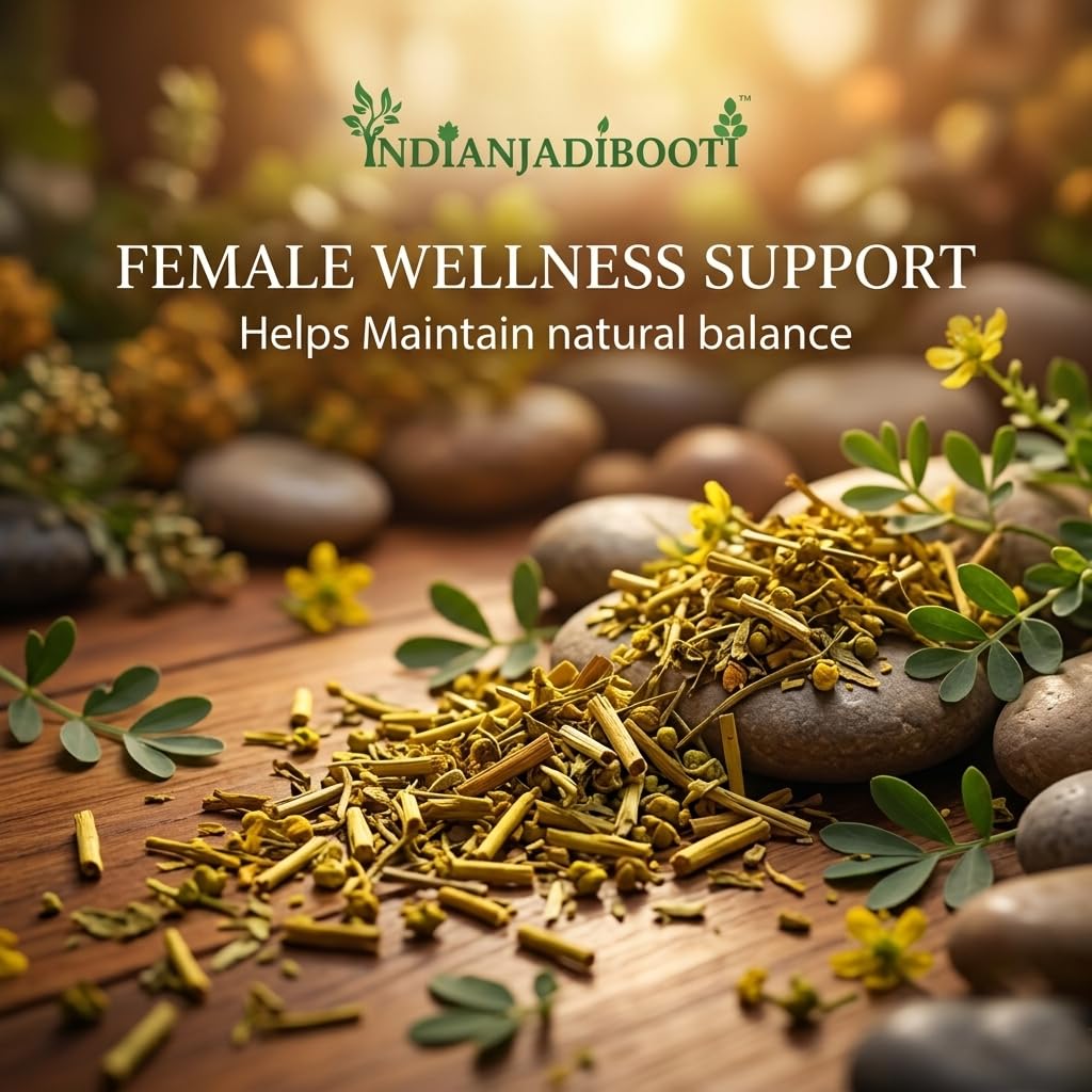 IndianJadiBooti Barge Sudab (400g) | Dried Rue Leaves/Ruta Graveolens | Suddab Herb | Traditional Remedy for Menstrual Comfort & Nazar (Evil Eye) Protection | Satari | Raw & Cleaned
