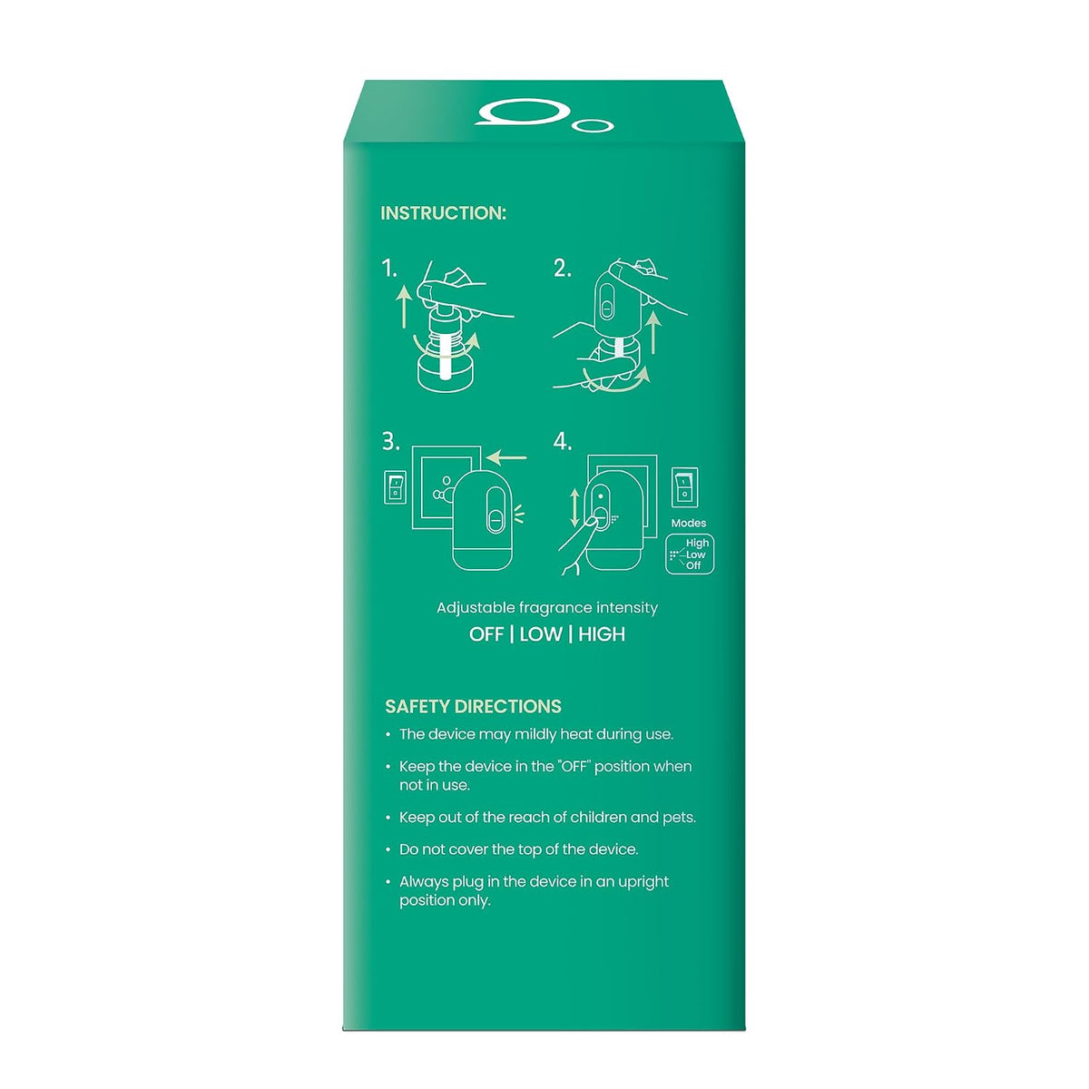 Godrej aer Plug Electric Air Freshener (Machine + 2 Refills (25ml each) | Garden Woods | Lasts up to 120 days