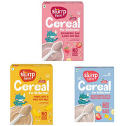 Slurrp Farm Multigrain Cereals, 200 g + 200 g + 200 g