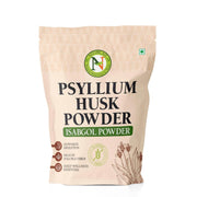 NatureVit Psyllium Husk Powder 1 kg | Natural Fiber Supplement for Digestion & Gut Health | Keto-Friendly & Gluten-Free | Ideal for Low-Carb Baking, Bread & Smoothies