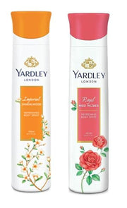 Yardley London Sandalwood+Red Rose Liquid Deodorant 150ml Combo 2