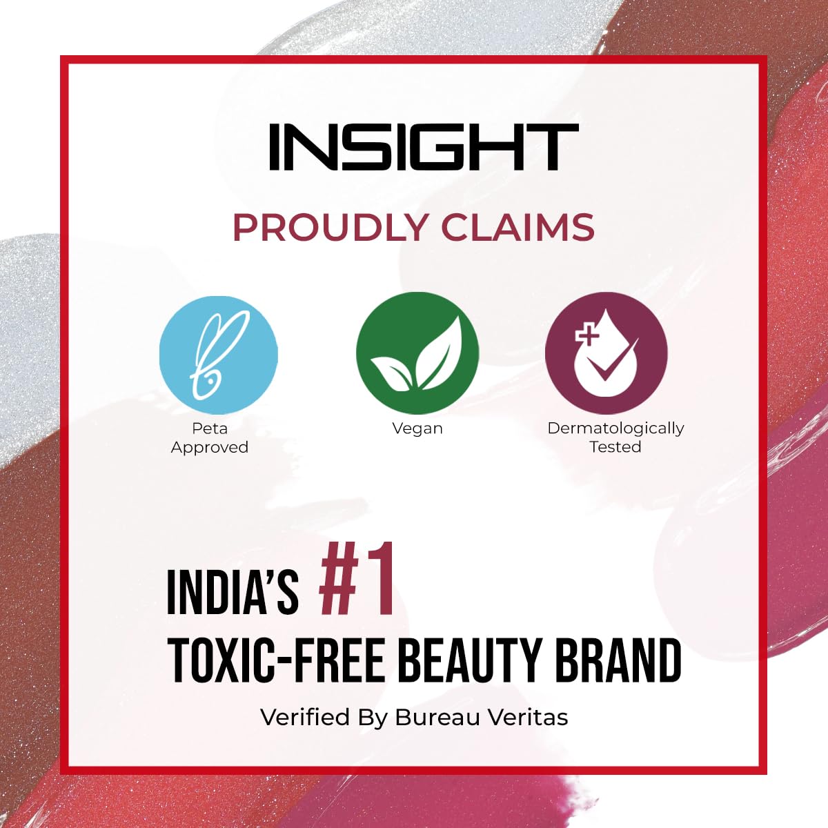 INSIGHT Hydrating Lip Gloss - Pearl Gaze (3.5g) | Moisturizing | Non-Sticky, Plumping & Shiny Finish | Enriched with Coconut Oil, Shea Butter & Vitamin E (Pack of 2)