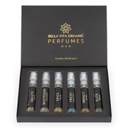 Bella Vita Luxury Organic Luxury Woman Liquid Eau De Parfum Gift Set For Women, 4X20Ml With Date & Luxury Man Perfume Gift Set For Men, 4 X 20Ml With Klub