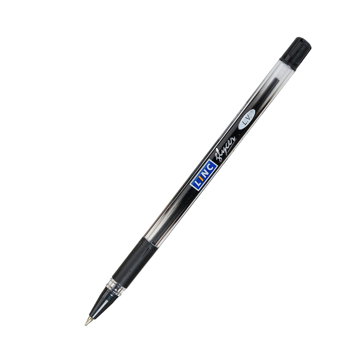 Linc 0.6 mm Glycer Smooth Ball Pen | Black Ink | Set of 10