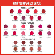 INSIGHT Non Transfer Liquid Lipstick- Royal | Waterproof| Matte Finish| Transfer & Smudge Proof| Lightweight| 12 Hr Wear| Highly Pigmented 4 ml