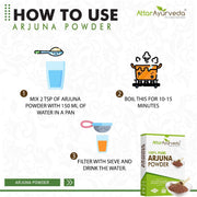 Attar Ayurveda Arjuna - Terminalia Arjuna - Arjuna Herb (POWDER) (400 gram)