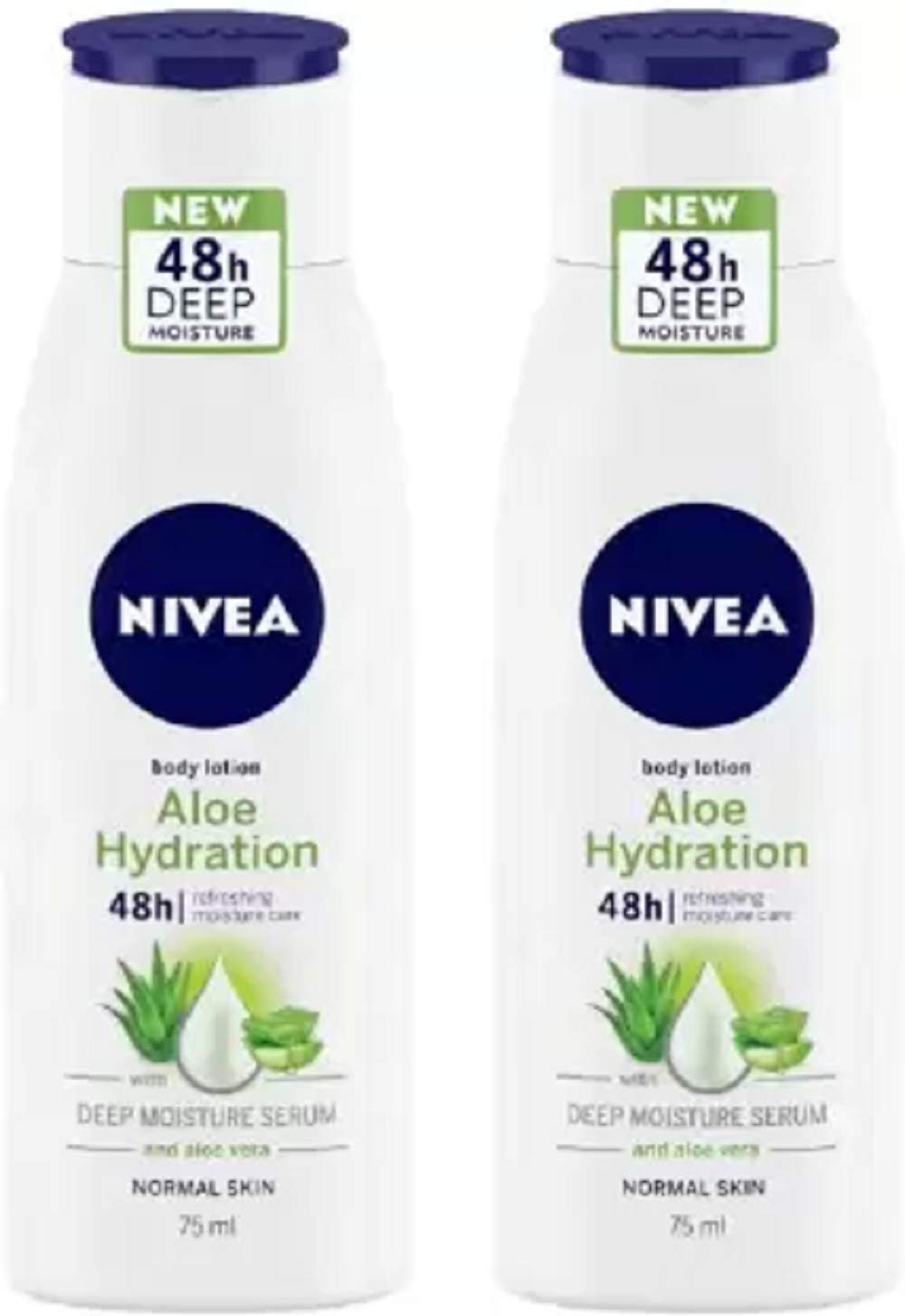 Nivea Aloe Hydration Body Lotion (2 Pc x 75 ml) (150 ml)