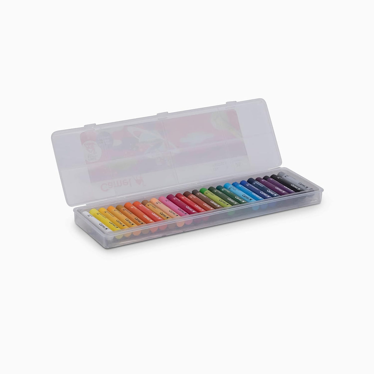Camel Student Water Color Tube - 5ml Tubes, 18 Shades Oil Pastel with Reusable Plastic Box - 25 Shades