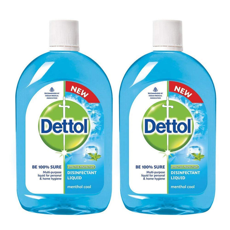 Dettol Menthol Cool Disinfectant, 200 ml (Pack of 2)