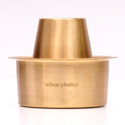 Urban Platter Brass South Indian Filter Coffee Experience Set (Filter, Dabara Vati and 1 Spoon in Brushed Brass Finish)