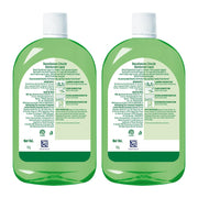 Dettol Multi-Purpose Disinfectant Liquid for Floor & Surface Cleaning, Lime Fresh Fragrance, 1L (Pack of 2)