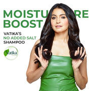 Dabur Vatika Bio-Infusions Moisture Boost Shampoo | Spanish Olive & Aloe Vera | 2% Plant Hyaluron + Hyaluronic Acid | 72 Hrs Hydration Boost | Deep Moisture & Natural Shine | No Added Salt | For Dry & Dehydrated Hair