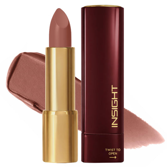 INSIGHT Cosmetics Blur Rouge Lipstick – Long Lasting | Matte Finish | Non-Transfer | Lightweight & Non-Sticky | One-Swipe Pigment (Deadline Diva) – 4.2g