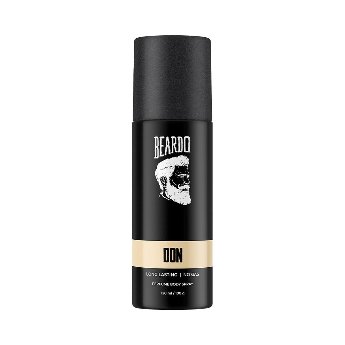 Beardo DON MOST WANTED Perfume Body Spray for Men, 120ml | No Gas Deo Body Spray For Men | Deodorant | Aqua, Citrus Musk Notes | Mens Perfume Long Lasting | Gift for men | Gift For Friends