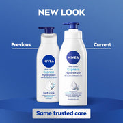 NIVEA Express Hydration Body Lotion, 400ml | 72 H Moisturization & Hydration for Summer | Goodness of Sea Minerals & Deep Moisture Serum | Non Greasy & Healthy Looking Skin |For All Skin Types